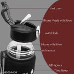 motivational fitness sport water bottle